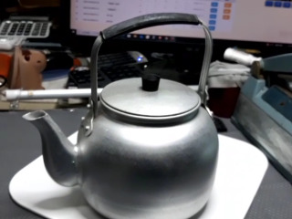 復古鋁製煮水壺