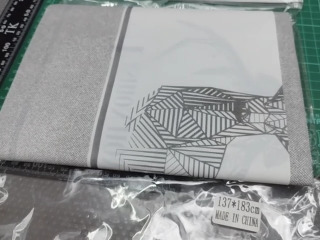 幾何麋鹿桌布