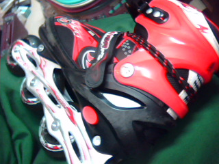 直排輪約23cm+護具