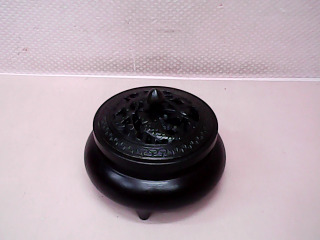 魚花淨香爐