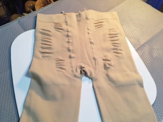 膚色束腹提臀褲