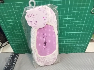 蕾絲船襪