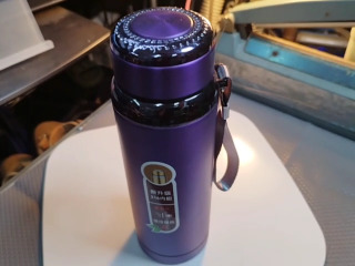 紫色不鏽鋼水壺