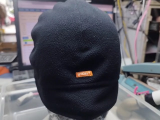 刷毛防曬保暖帽