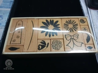 幾何木頭章組