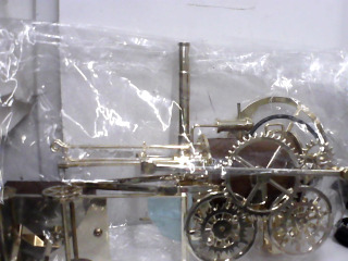 銅製早期火車模型擺飾