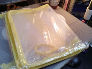 附掛繩透明收納袋