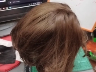 棕色假髮