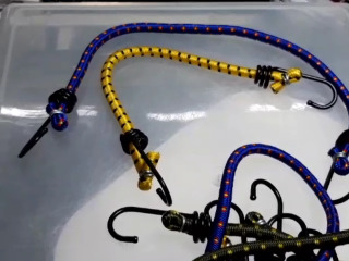 行李雙勾彈力繩