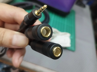 3.5mm音訊一分二