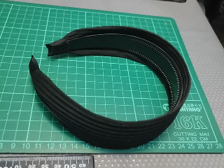 黑色寬版髮箍