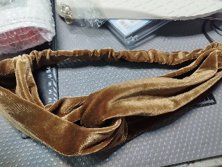 金絲絨髮帶
