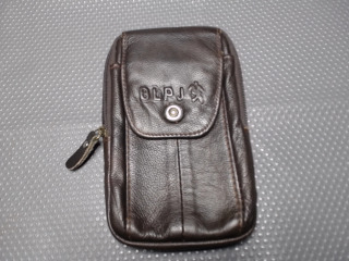 皮革手機腰萬用包