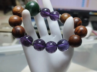 木珠紫晶手鍊