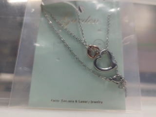 愛心吊墜項鍊