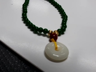 翡翠平安扣項鍊