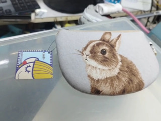 兔兔拉鍊零錢包