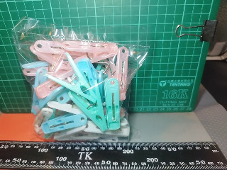 彩色曬衣夾