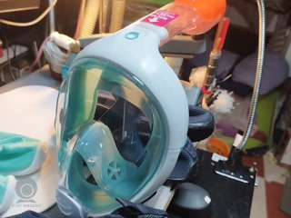 全乾式浮潛面鏡