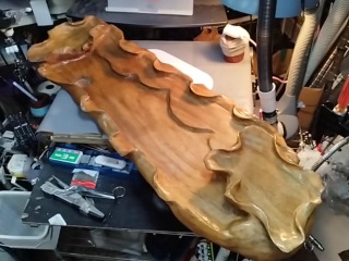 木製藝術擺飾盤