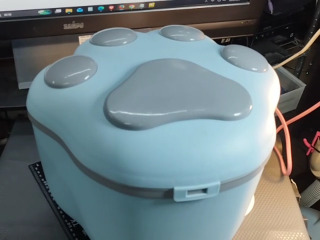 貓掌寵物儲糧桶