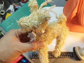 金色麋鹿擺飾