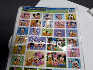 迪士尼郵票貼