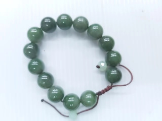 綠色手珠手鍊圓珠