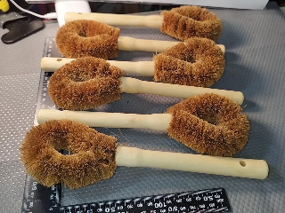 木柄棕刷
