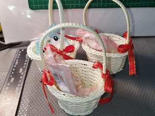 小竹籃香氛磚組