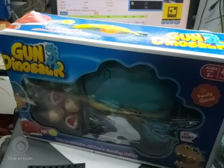 雷射槍恐龍遙控玩具