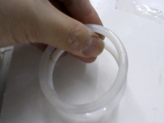 瑪瑙手鐲2入-瑕疵