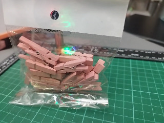 粉色小木夾