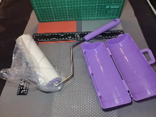 紫黏毛滾筒組
