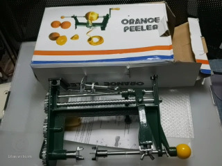 手動搖柄式去皮機