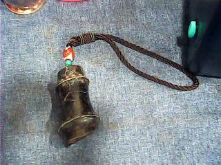 勢如破竹花東石吊飾