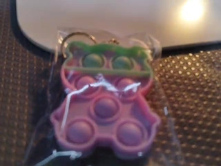 熊造型紓壓掛件