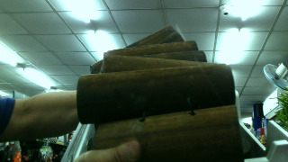 燻木木柱圍籬*2