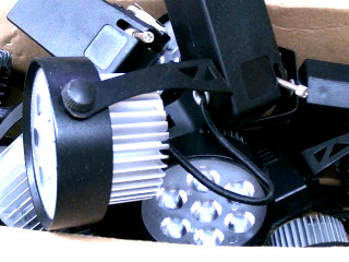 白色投射燈/軌道燈