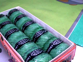 電繡棉線*10入/綠色