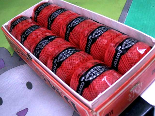 電繡棉線*10入/紅色