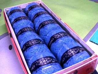 電繡棉線*10入/藍色