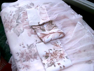 蕾絲窗簾*2入