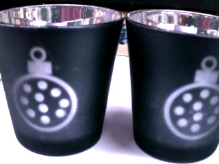 透光燭台杯