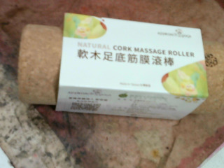 軟木足底筋膜滾棒