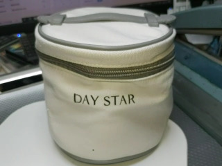 圓形提把化妝包