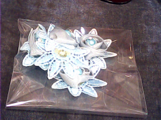 手做材料 緞帶花