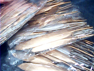 手做材料染金羽毛