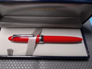 茜色天空楓紅鋼筆