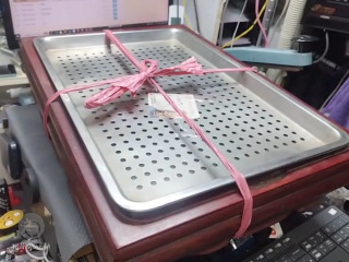 實木不鏽鋼茶盤